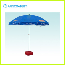 PVC полиэфира напольный зонтик пляжа для Промотирования